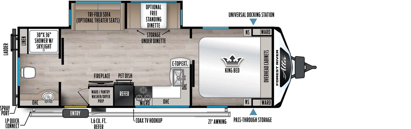 2600KRB Floorplan Image